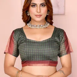 Mitera Zari Chanderi Saree image 5