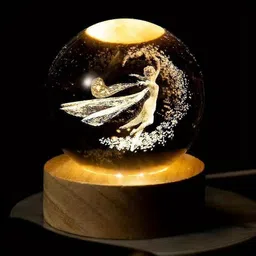 Galaxy Crystal Ball Night Light,2.4 inch Glass Ball Night Lamp-image-13