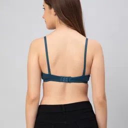 CEE-18 Pack Of 3 Medium Coverage Lightly Padded Anti Microbial Everyday Bra image 4