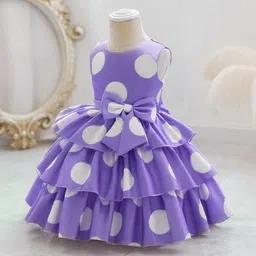 PURNKAMAAY TRENDZ Polka Dot Peplum Dress-picture-55