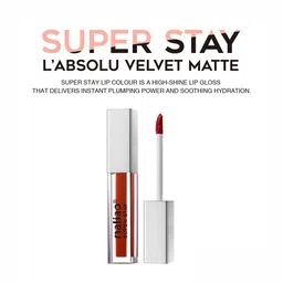 Maliao Super Stay Long Lasting Lipstick - 3.8 ml - Ruby Mehroon 13 image 3
