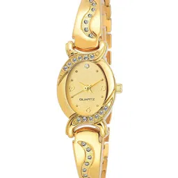 Miss Perfect Women Embellished Dial & Bracelet Style Straps Analogue Watch ni597-picture-38