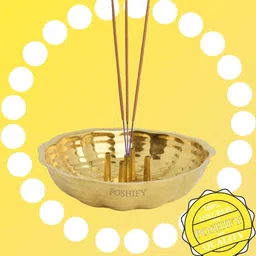 POSHIFY Agardan Plate - Elegant Agardan Plate for Incense Sticks image 3