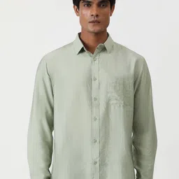 Greenfibre Men Slim Fit Opaque Casual Shirt-picture-30