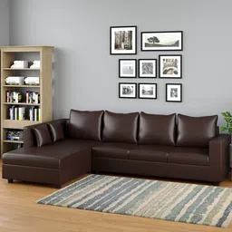 Westido Brown 6-Seater Sofa-picture-17