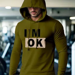 AUSK Men Typography Printed Hooded T-shirt-picture-22