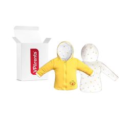 VParents Unisex Kids Hooded Cotton Open Front Jacket-picture-24
