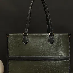 Bagsy Malone Animal PU Structured Tote Bag image 2