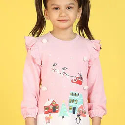 Nauti Nati Girls Printed Sweatshirt-image-56