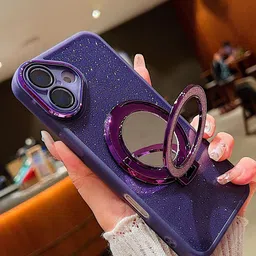 Luxury Kase Quirky Printed iPhone 16 Plus Magnetic Stand Shockproof Back Case-picture-16