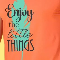 WOOSTRO Men Pack of 2 Typography Printed Round Neck Cotton Slim Fit T-shirts image 5