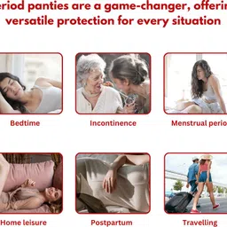 caredone Women Periods Red Panty image 5