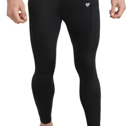 kyk Solid Men Black Tights-picture-24