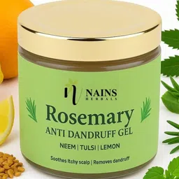 NAINS HERBALS Rosemary Anti Dandruff Hair Gel- 100 g-picture-40