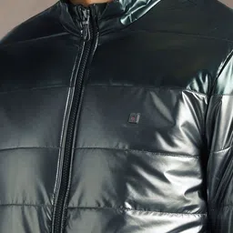 Louis Philippe Sport Mandarin Collar Camouflage Open Front Jacket image 3