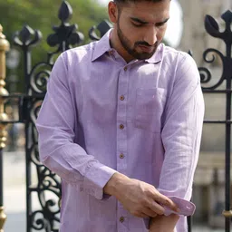 Earthy Route Spread Collar Comfort Casual Shirt-picture-42