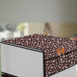 The Furnishing Tree White Plastic Refrigerator Cover-picture-18