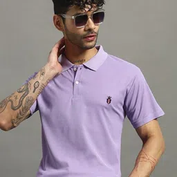 Nins Moda Polo Collar T-shirt-image-19