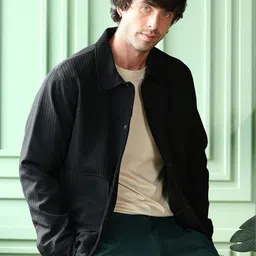 Campus Sutra Men Biker Jacket image 5