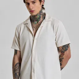 Snitch Men Boxy Opaque Casual Shirt-picture-22