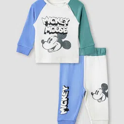 Juniors by Babyshop Boys Colourblocked Night suit-picture-13