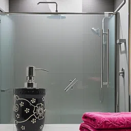 Kraftlik Handicraft Unisex Black & White Printed Ceramic Soap Dispenser image 4