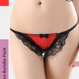 ZERJAMA Women White Briefs-image-74