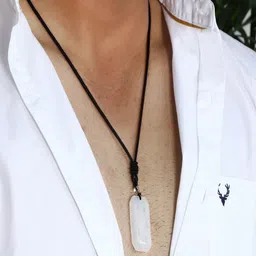 Nirvana Unisex Quartz Baguette Rope Geometric Pendants-picture-47