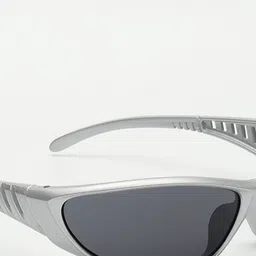 PELLE LUXUR Unisex Oval Sunglasses with UV Protected Lens PL25GS221 image 4