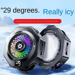 ElectroEra Enterprise NEW_Mobile Gaming Cooler with Fast Heat Dissipation and RGB Lighting 1 Fan Cooling Pad image 4