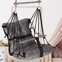 bjik New Cotton Swing Chair For Baby's Children Folding & Washable 1 To 6 Years Swings-picture-21