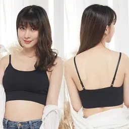 swatik Women Cami Bra Lightly Padded Bra image 2