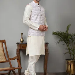 Anouk Men Regular Kurta with Churidar image 5