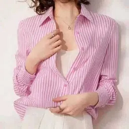 swallow fab Women Regular Fit Embellished Casual Shirt image 4