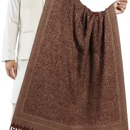 Ramnaya Wool Paisley Men Shawl-picture-37