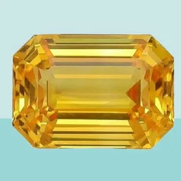 sidhgems 10.25 Ratti Natural Yellow Sapphire Pukhraj Certified from Sri Lanka (Ceylon) Sapphire Stone image 3