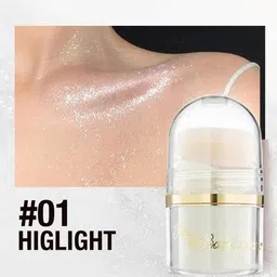 thtc Shimmery Shiny Face Makeup Powdery Highlighter-picture-15
