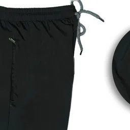 mavis Pack of 3 Solid Men Reversible Black, Grey, Dark Blue Regular Shorts image 5