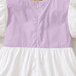 LULU & SKY Colourblocked A-Line Dress image 5