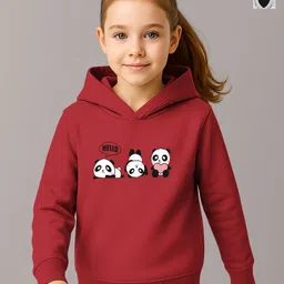 HELLCAT Girls Pack Of 2 Printed Hooded Sweatshirt-image-84