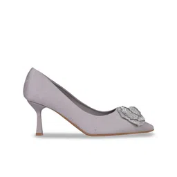 Jove PU Slim Heeled Pumps image 3