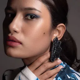 Jenni and Janki Floral Studs Earrings image 3