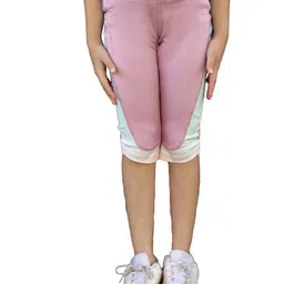 APPALUZO Girls Colourblocked Skinny Fit Capris-picture-28