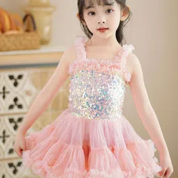 JC SPARKLE Floral A-Line Dress-picture-56