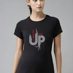 CORSICA Women Printed Applique T-shirt-image-45