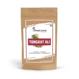 Simply Earth Tongkat Ali Root Extract Powder 100:1 | Enhanced Testosterone(80gm)-picture-11