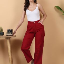 Kotty Women Straight Fit High-Rise Stretchable Jeans-picture-5