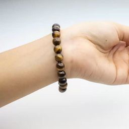Divine souvenirs Unisex Artificial Beaded Elasticated Bracelet-picture-30
