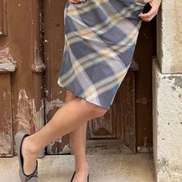 StyleCast Printed Straight Knee Length Skirt-picture-21