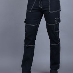MaverIQ Men Classic Relaxed Fit Mid-Rise Stretchable Jeans-picture-36